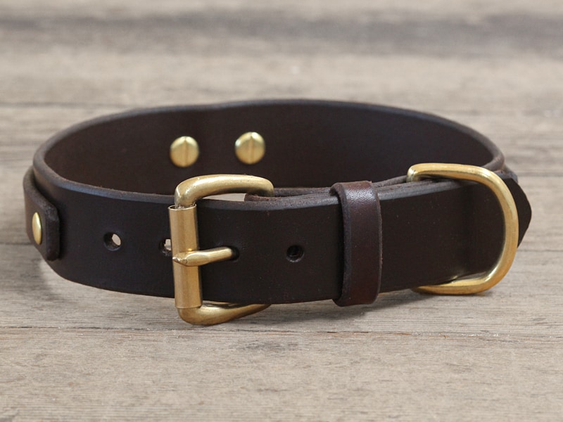 DOUBLE BASIC - leather dog collar | CALIFORNIA COLLAR CO.