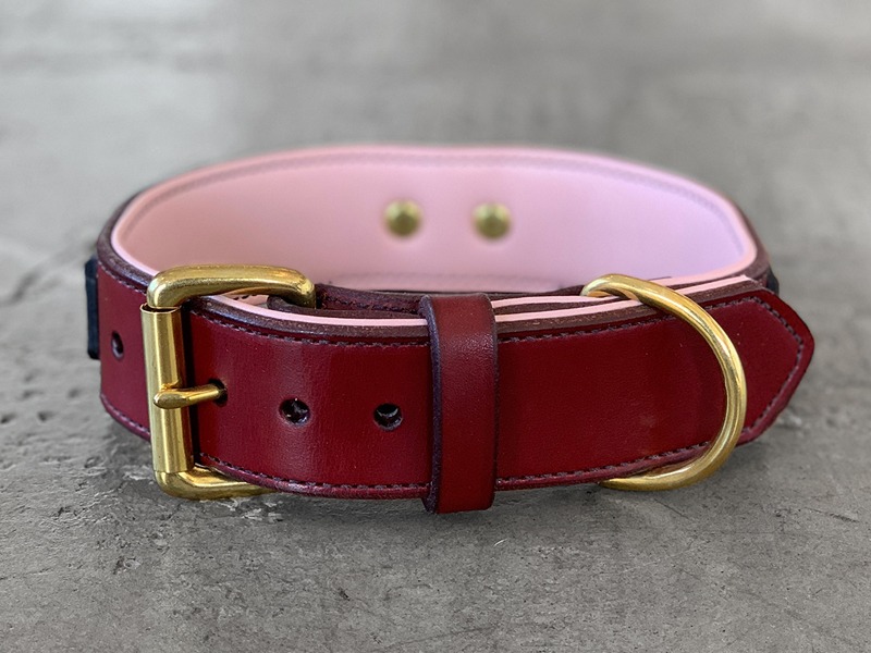 1.5 THE LOUIS leather dog collar » CALIFORNIA COLLAR CO.