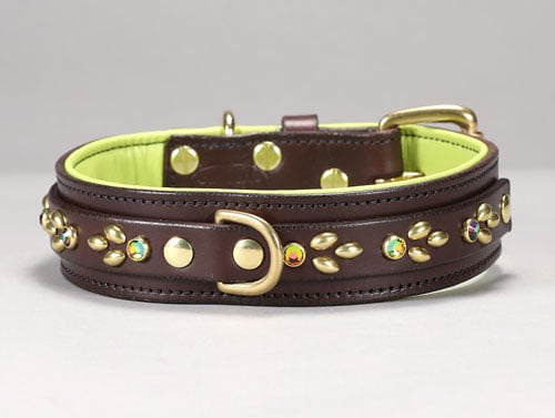 1.5 THE LOUIS leather dog collar » CALIFORNIA COLLAR CO.