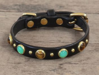 5/8" DIEGO - Leather Dog Collar