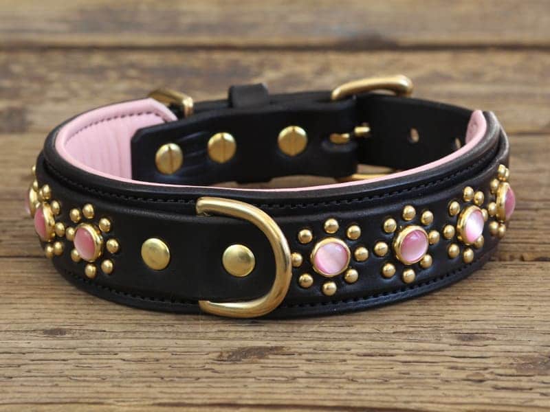 1.5 THE LOUIS leather dog collar » CALIFORNIA COLLAR CO.