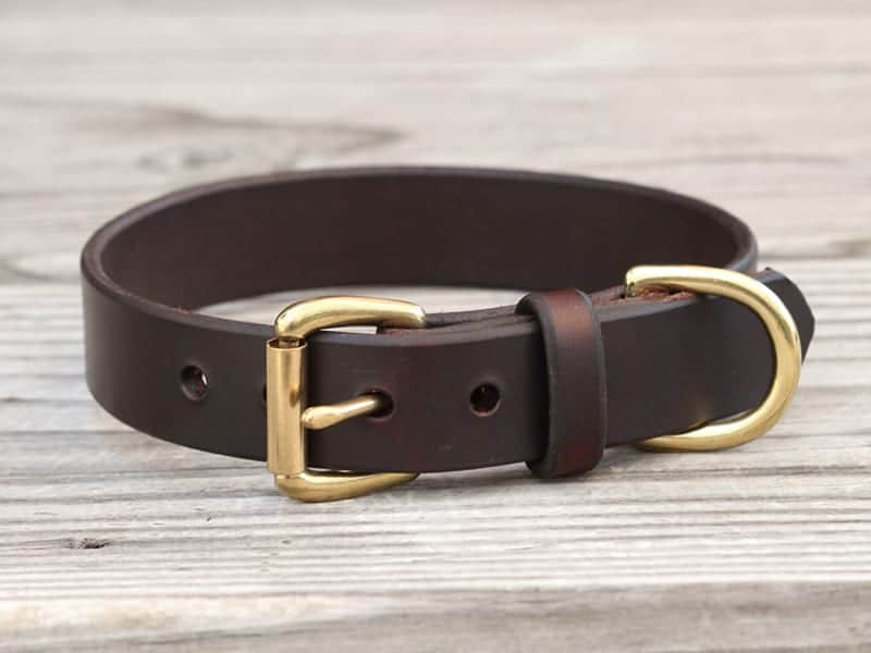 Basic Leather Collar Toy Breed