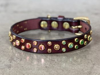 3/4" OMBRÉ COLLAR : pink + green