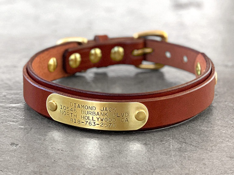 Dog Collar Companies
 CALIFORNIA COLLAR CO Artisan Leather Goods for Dogs