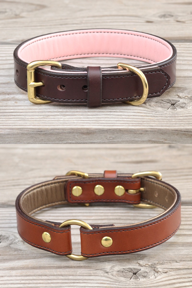 Personalized leather dog collar » CALIFORNIA COLLAR CO.