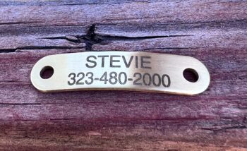 Engraved Nameplate : Small